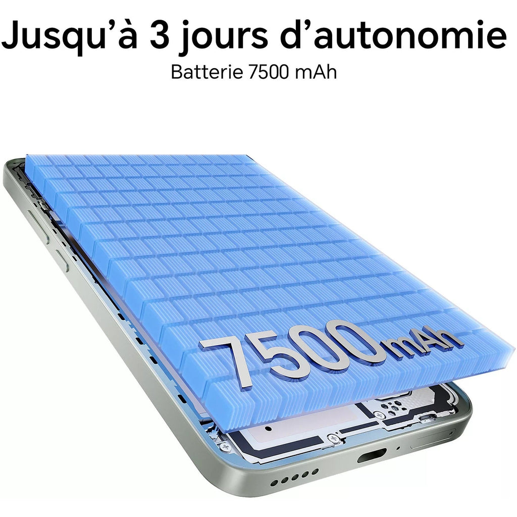 Smartphone HONOR Pack Magic8 Lite Noir 256Go+Earbuds X8i