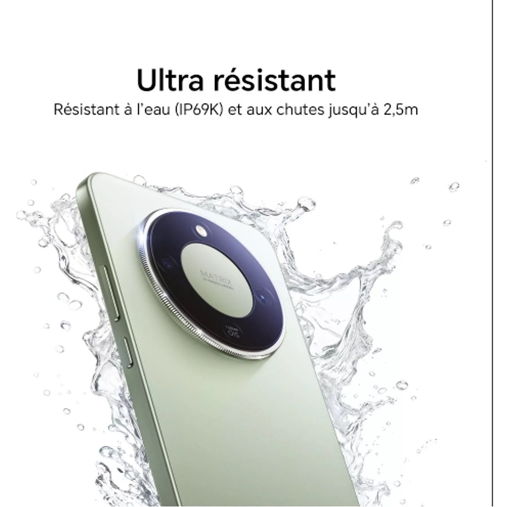 Smartphone HONOR Pack Magic8 Lite Noir 256Go+Earbuds X8i