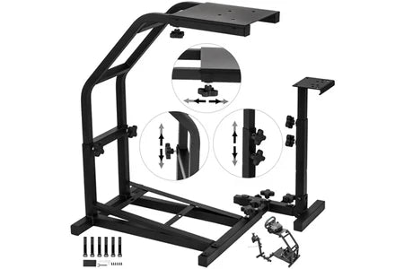 Autre accessoire gaming Vevor Support de Volant de Course Pour Logitech G29/G27/G25, Thrustmaster et Fanatec