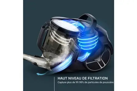 Aspirateur sans sac Rowenta COMPACT POWER XXL Modele Parquet RO4B36EA
